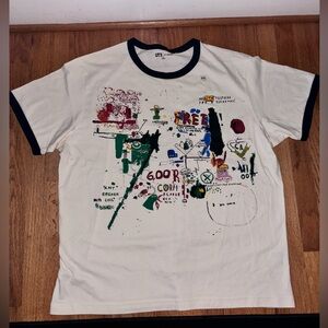 Brand new, never worn Men’s Uniqlo x Jean-Michel Basquiat Graphic Tee.